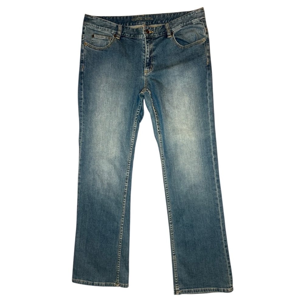 MICHAEL KORS Medium Wash Straight Leg Jeans 12